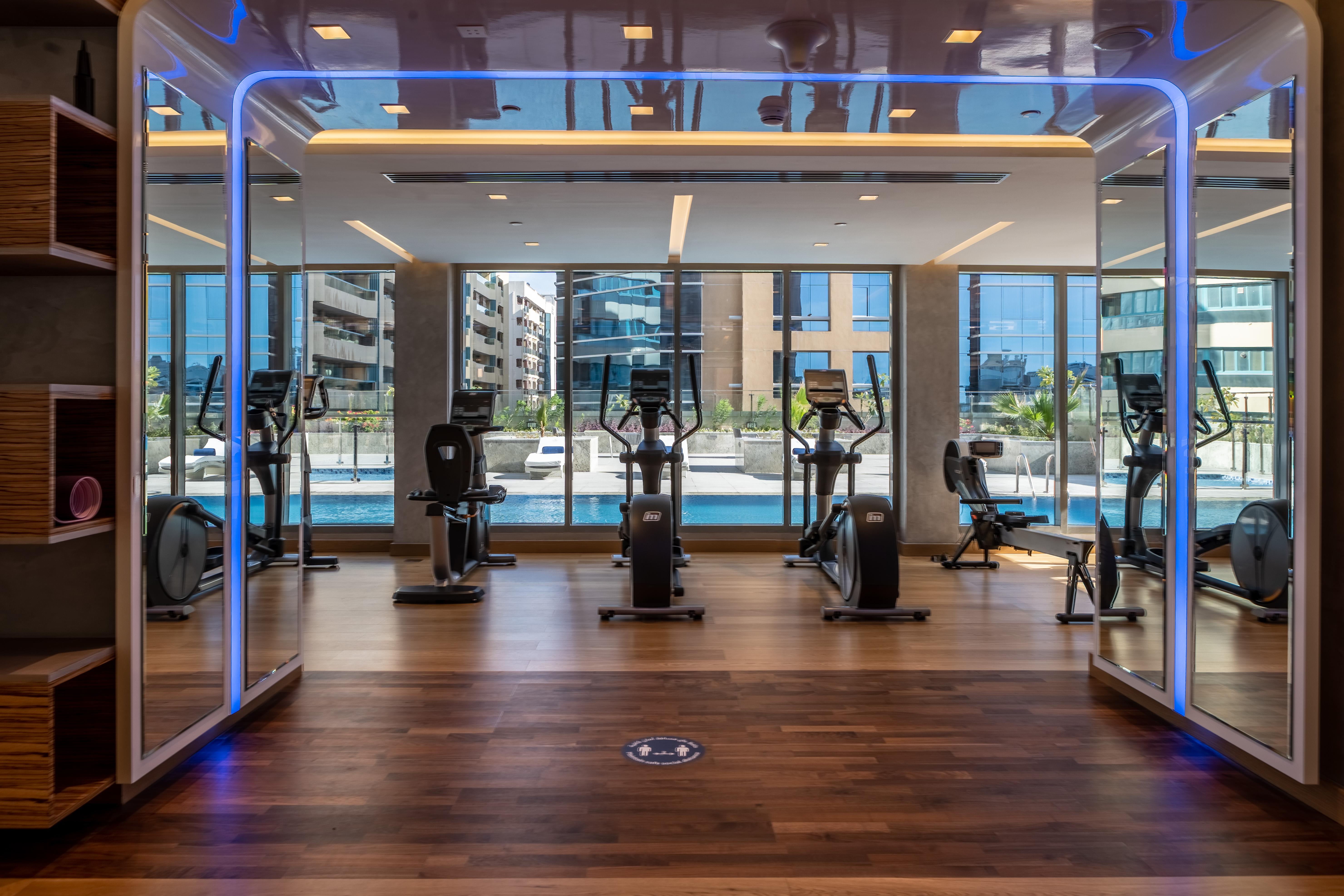 Suha Mina Rashid Hotel Apartments Dubai Exteriör bild