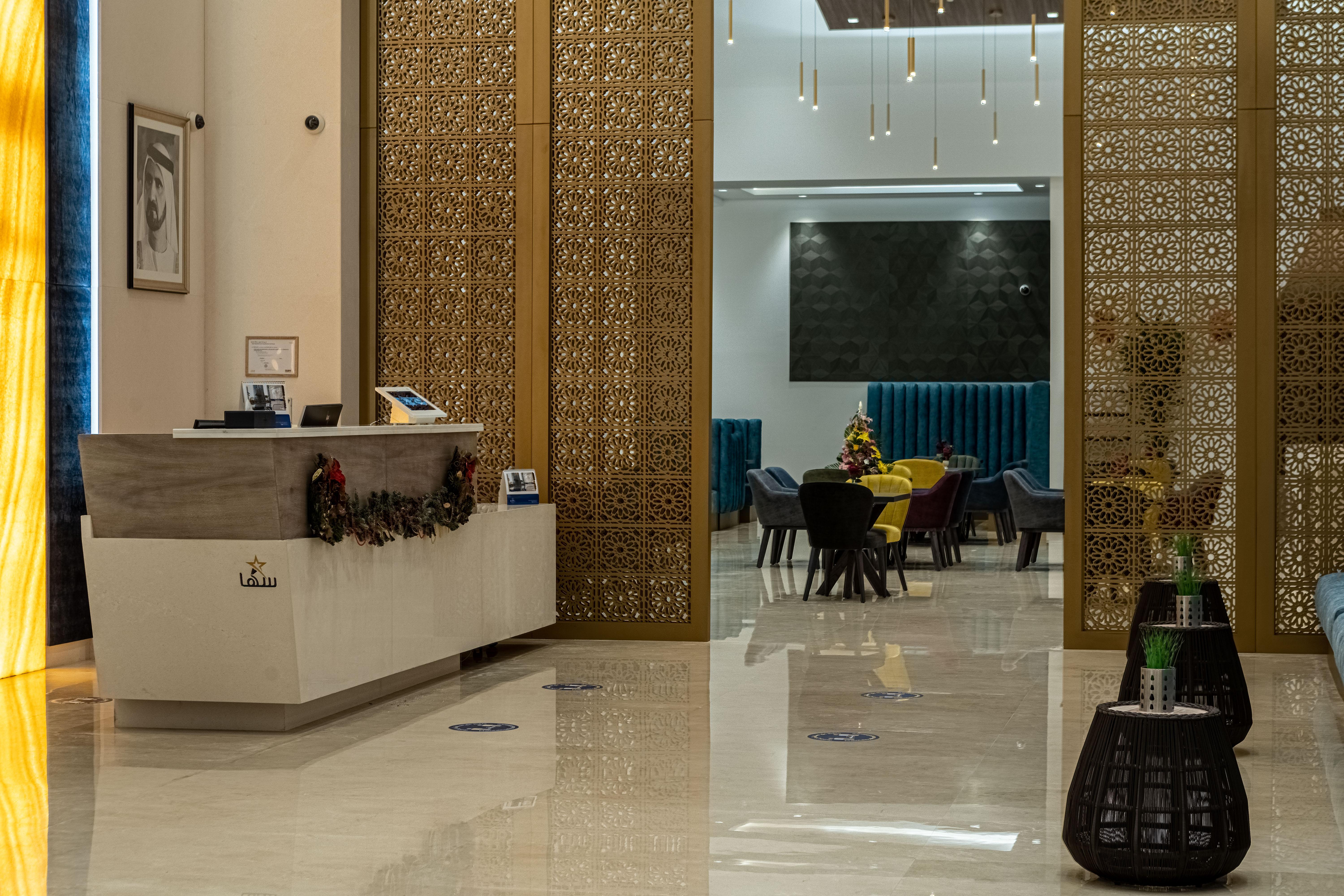 Suha Mina Rashid Hotel Apartments Dubai Exteriör bild
