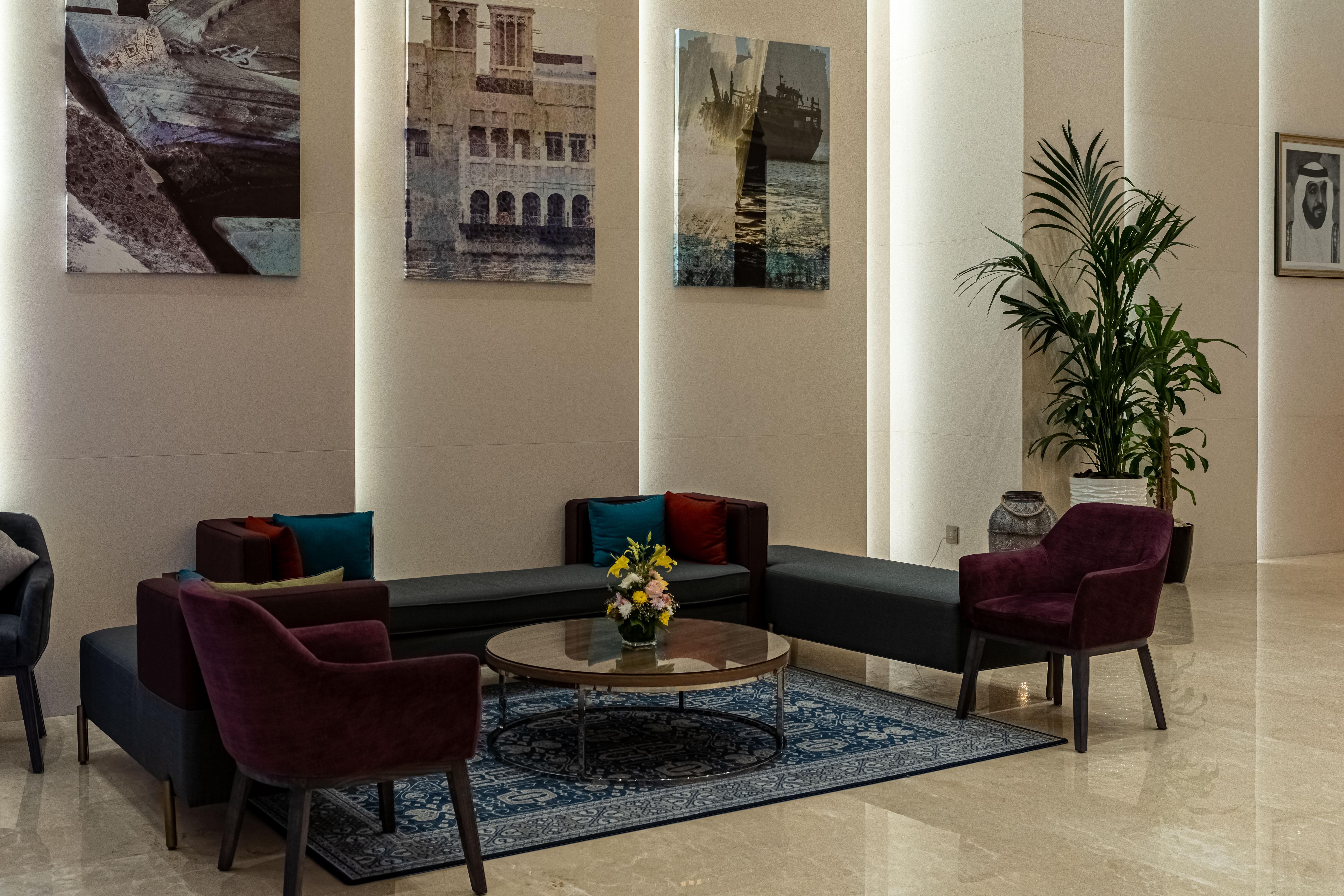 Suha Mina Rashid Hotel Apartments Dubai Exteriör bild