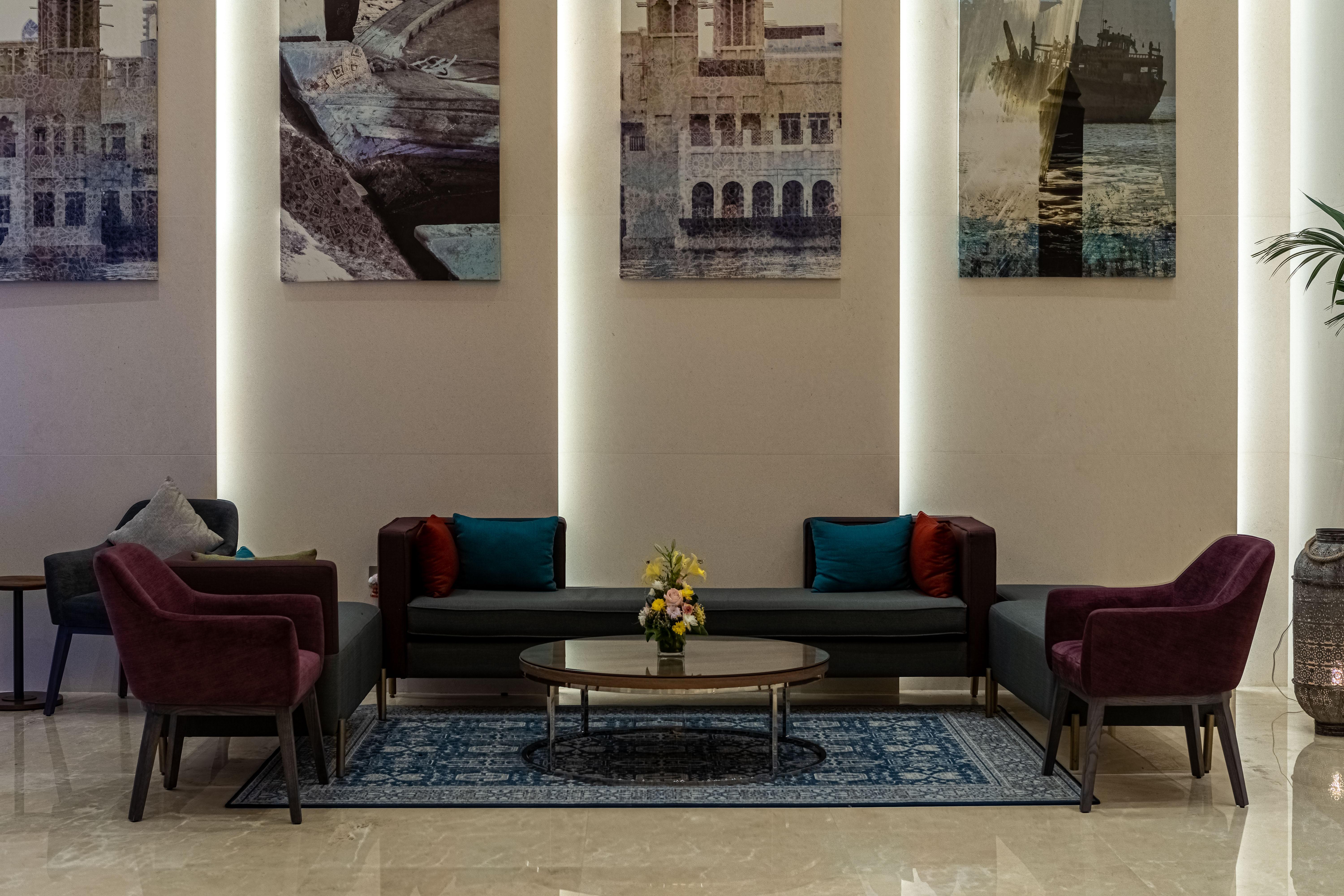 Suha Mina Rashid Hotel Apartments Dubai Exteriör bild