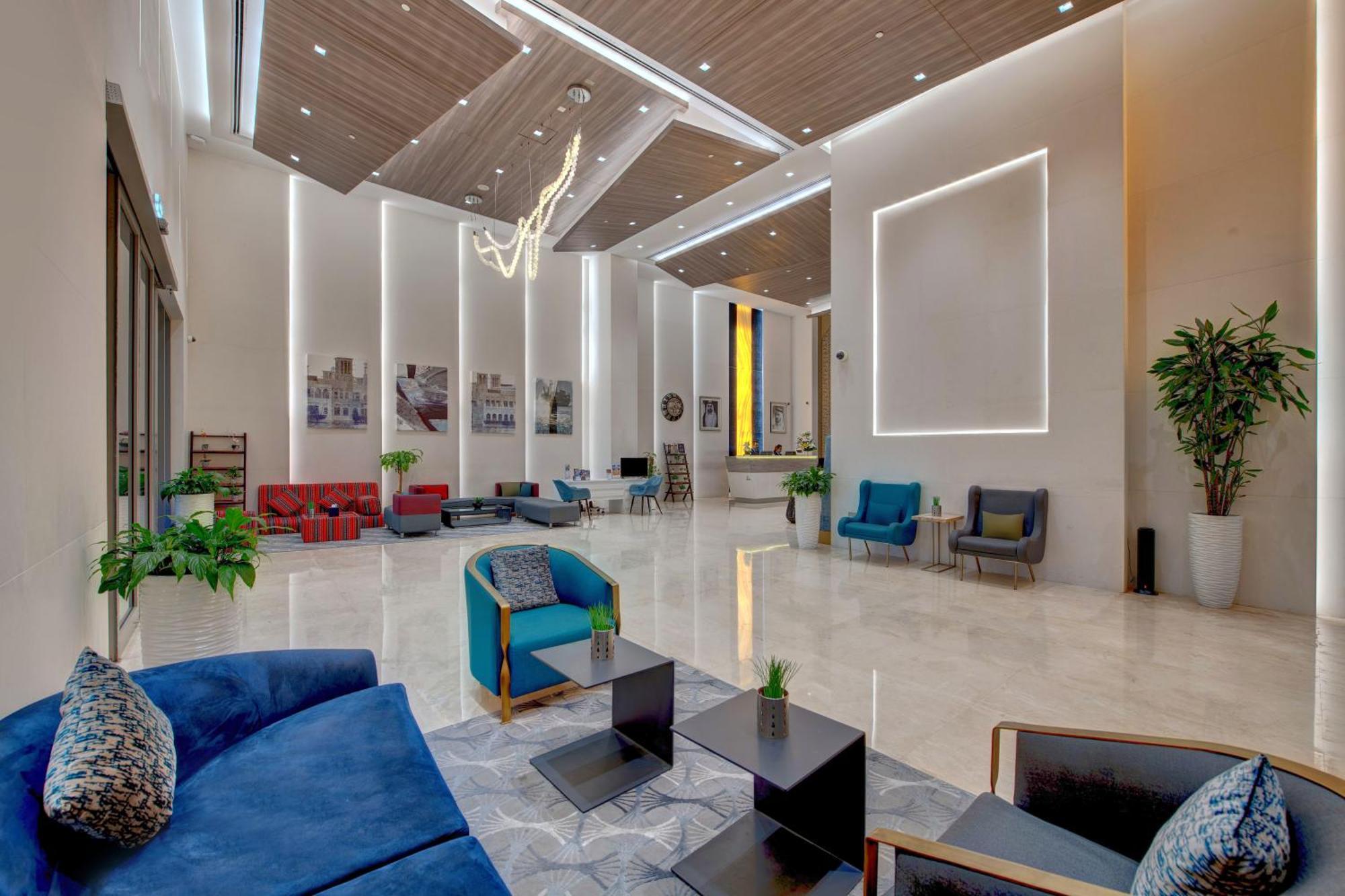 Suha Mina Rashid Hotel Apartments Dubai Exteriör bild